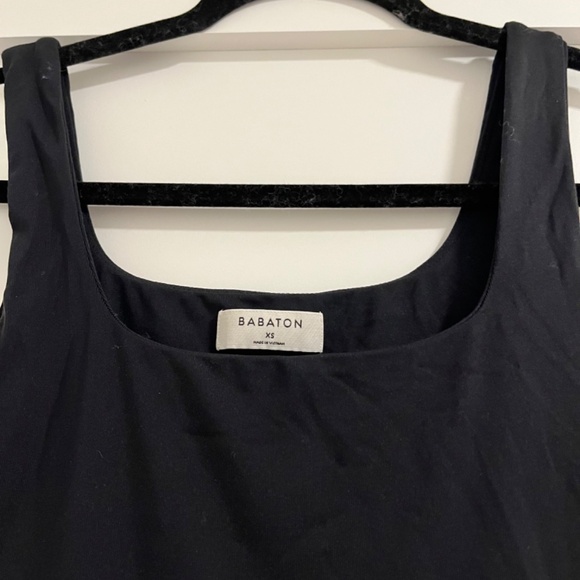 Aritzia: Contour Mini Dress, Black, Size XS - Picture 7 of 8